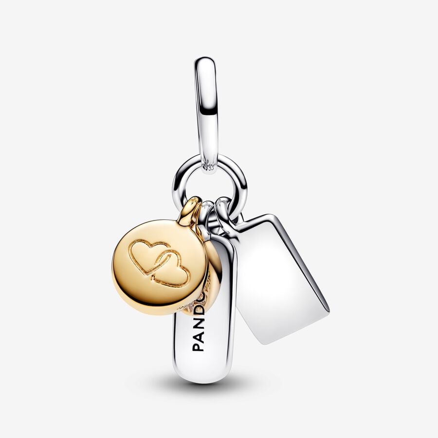 Never Apart Friendship Charm