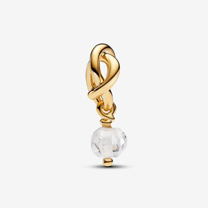 Infinity CZ Dangle Charm