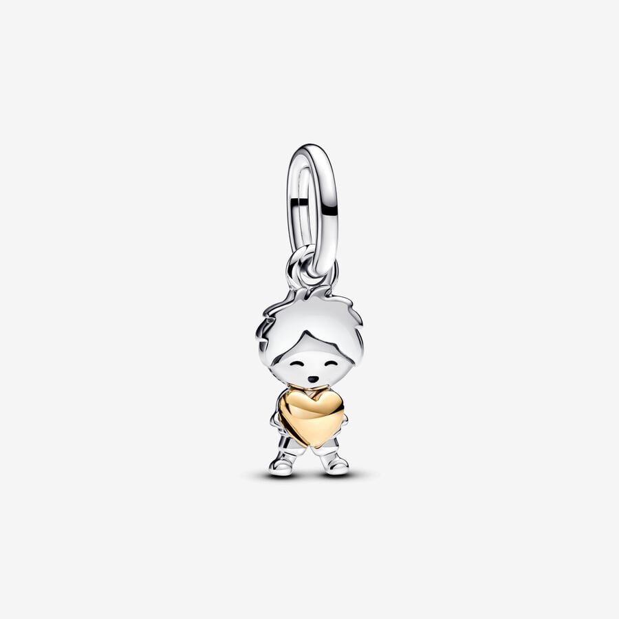 Father-Son Sterling Silver Charm
