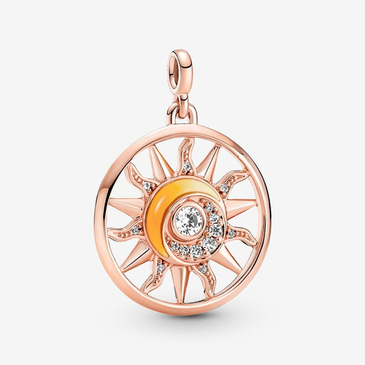 Sun Power Medallion Charm
