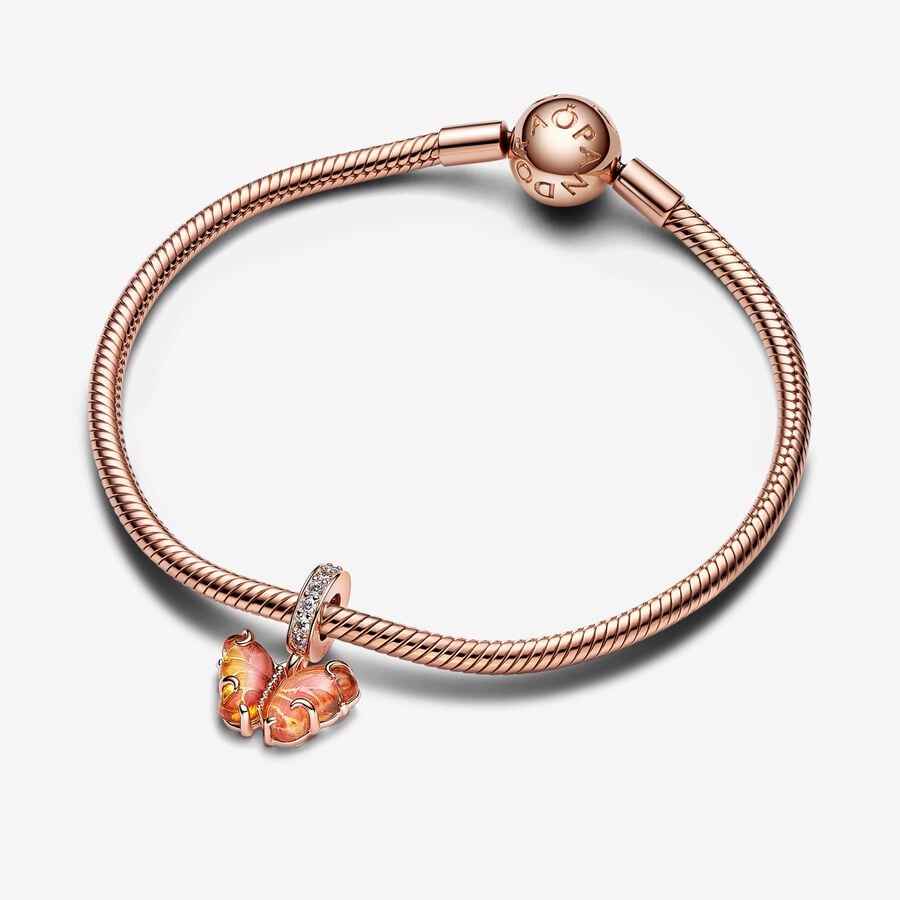 Delicate Rose Gold Butterfly
