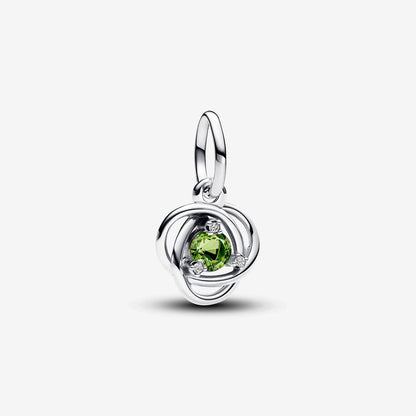 Spring Green Infinity Charm