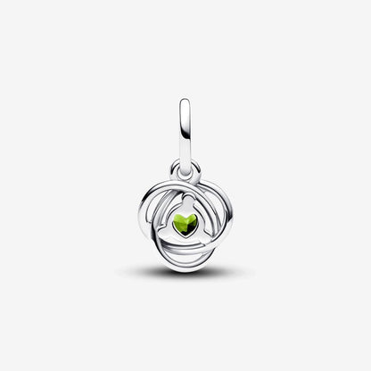 Spring Green Infinity Charm