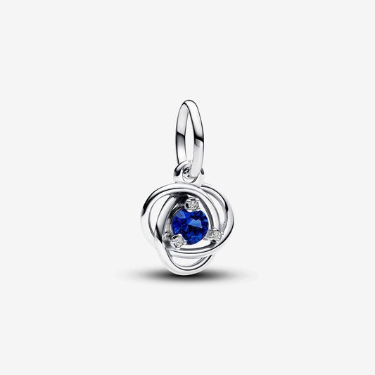 Blue Infinity Charm