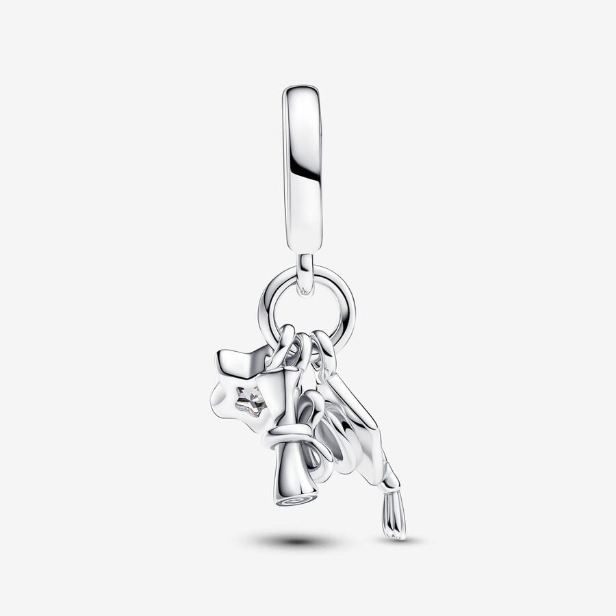2024 Graduation Triple Dangle Charm