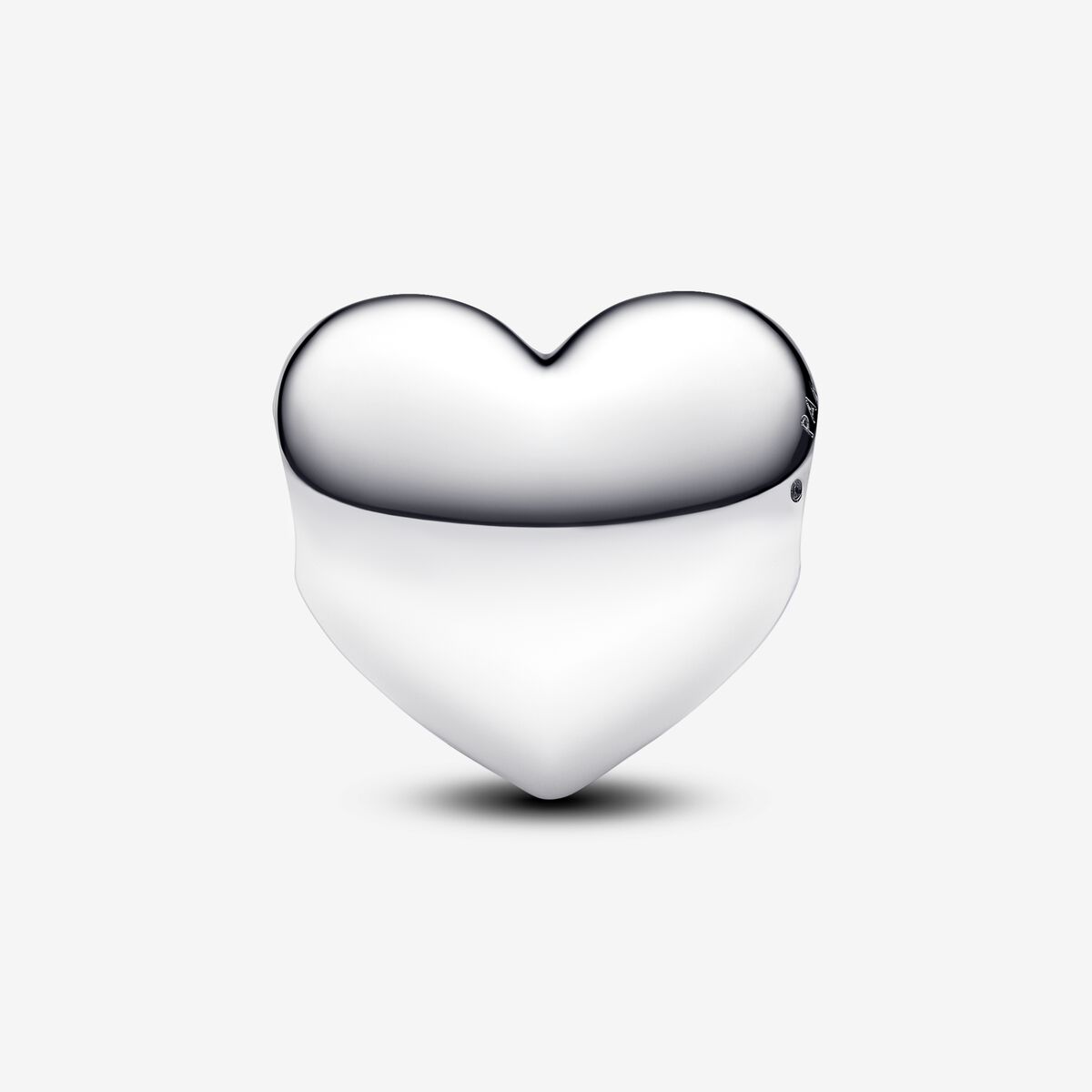 Engravable Sterling Silver Heart Charm