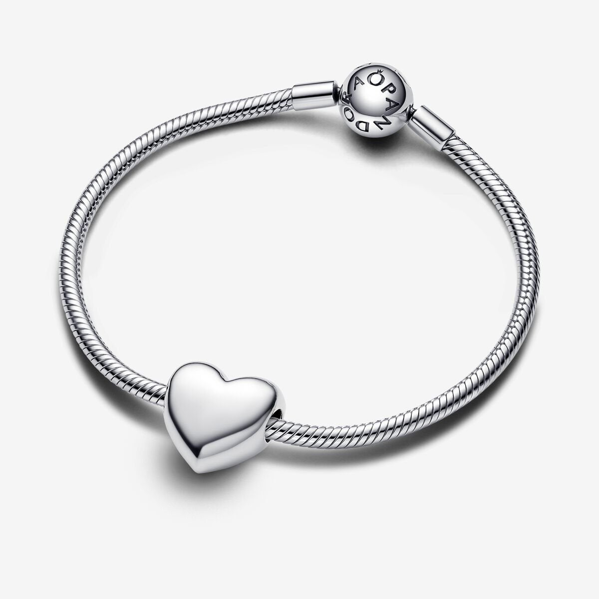 Engravable Sterling Silver Heart Charm
