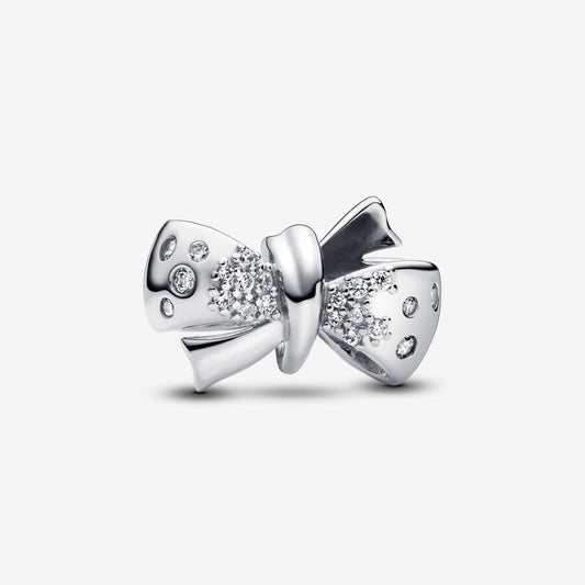 Dazzling Bow Dangle Charm