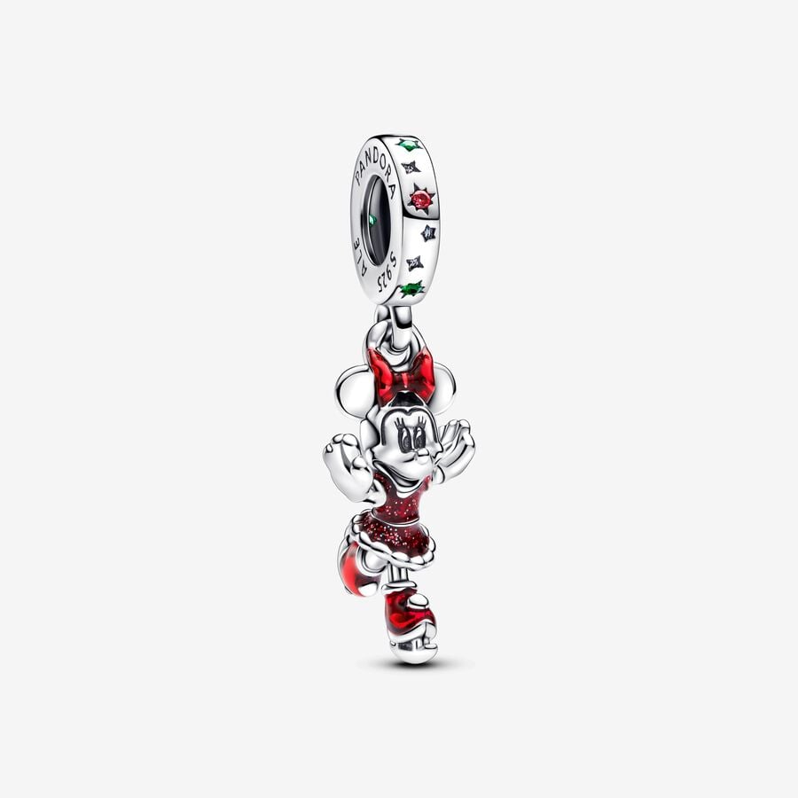 Disney Minnie Ice Skate Dangle Charm
