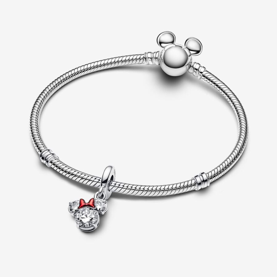 Disney Minnie Mouse Silhouette Charm