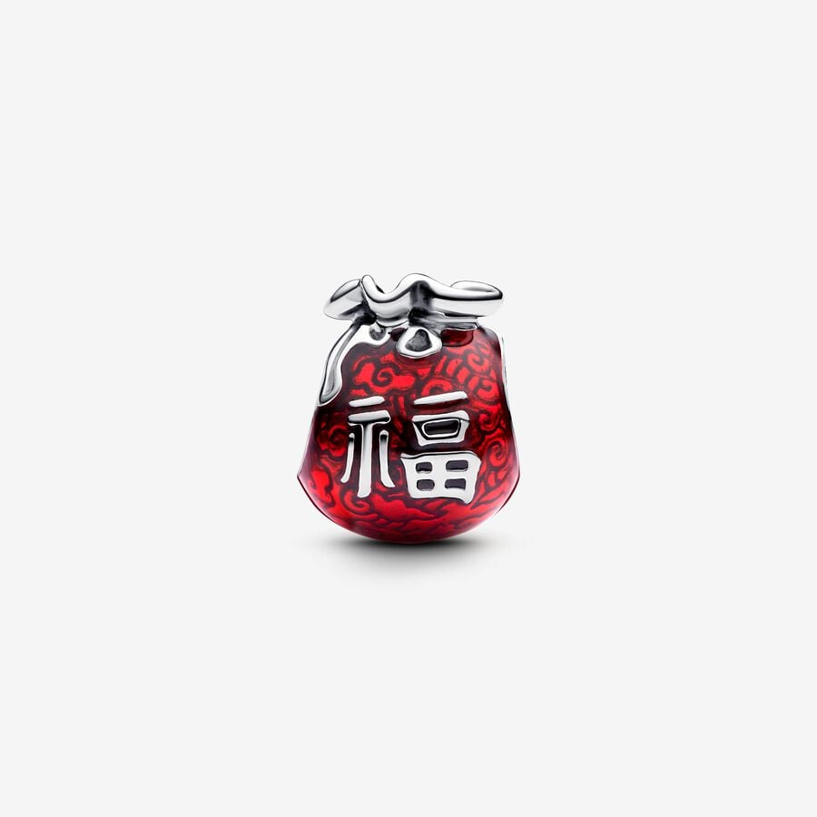 Happiness Lucky Pouch Charm