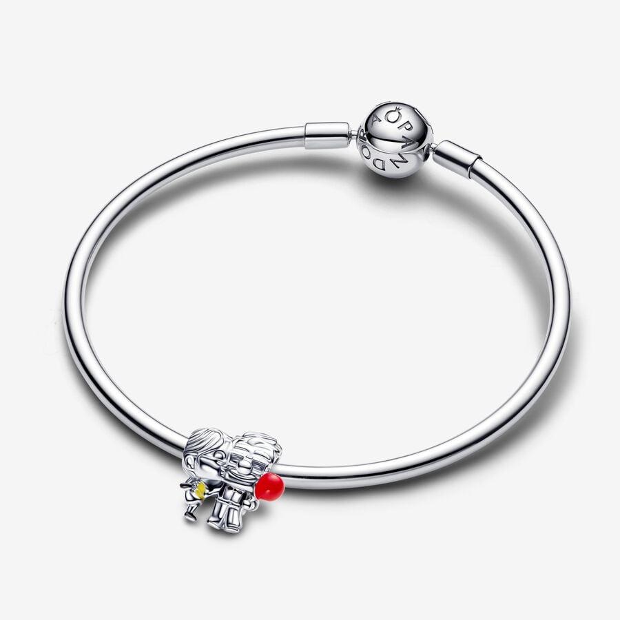 Ellie & Carl Sterling Silver Charm