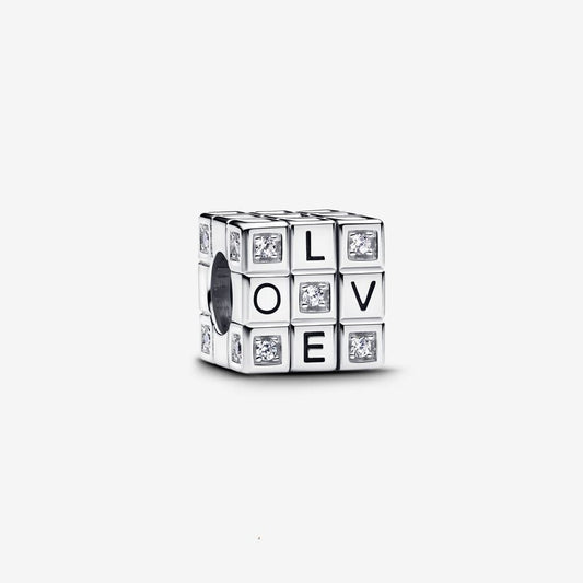 Sterling Silver Game of Love Charm