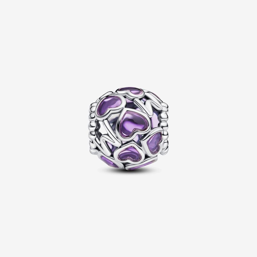 Purple Heart Mother's Charm