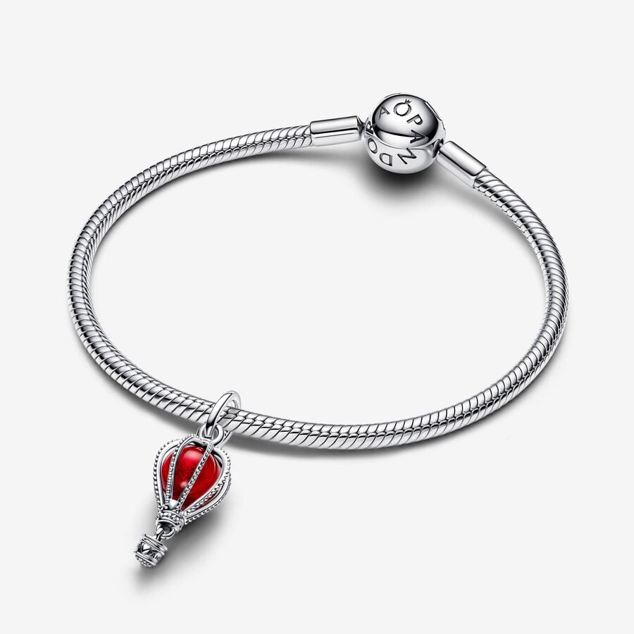 Red Murano Glass Travel Charm