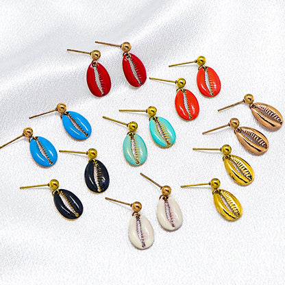 Colorful Shell Earrings for Women