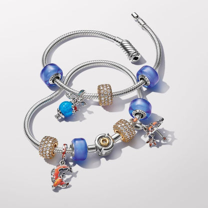 925 Silver Blue Opal Game Charm