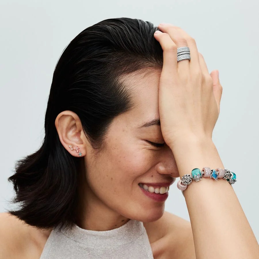 925 Silver Game Energy Fruit Charm