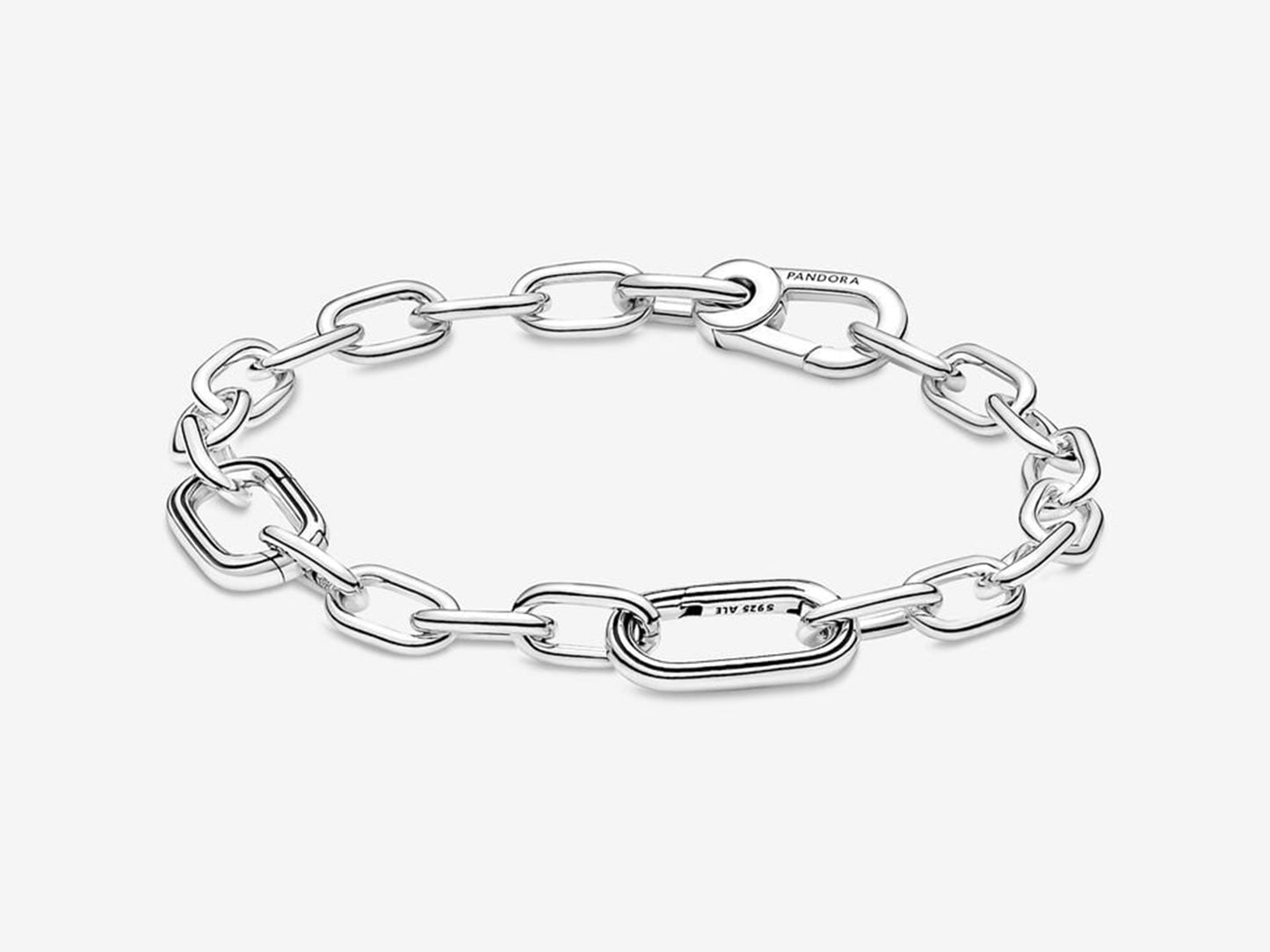 Silver Small-Link Chain Bracelet
