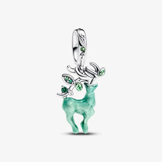 925 Silver Yao Deer Pendant Charm