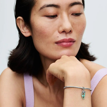 925 Silver Yao Deer Pendant Charm