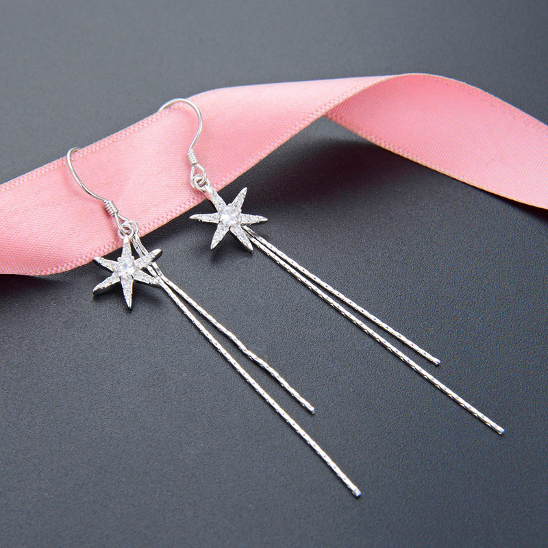 925 Sterling Silver Cactus Earrings - Bohemian Exotic Plant Dangle Ear Hooks for Women