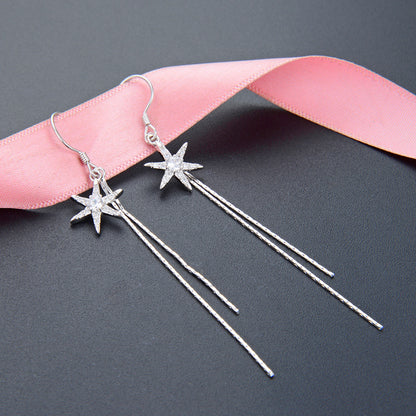 925 Sterling Silver Cactus Earrings - Bohemian Exotic Plant Dangle Ear Hooks for Women