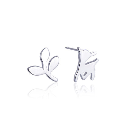 925 Sterling Silver Classic Stud Earrings with CZ - Old Money Style Timeless Earrings