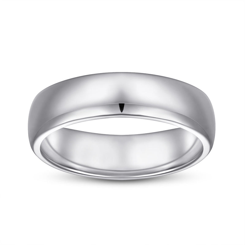 925 Sterling Silver Curved Statement Ring – Minimalist Geometric Band