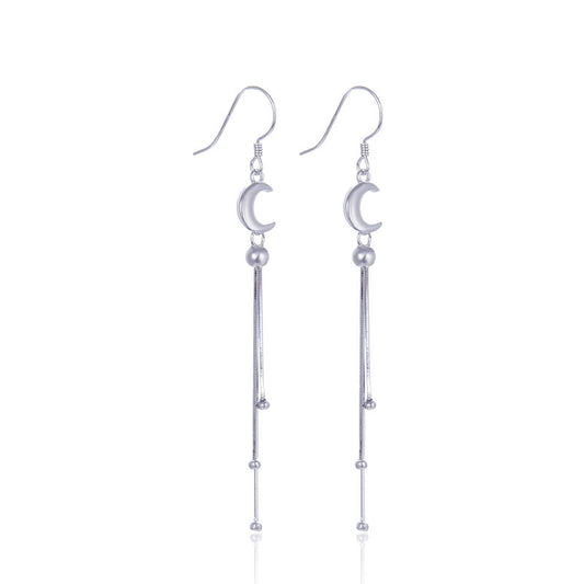 925 Sterling Silver Elegant Hoop Earrings - 2.7g Classic Office Lady Style for Professional Women