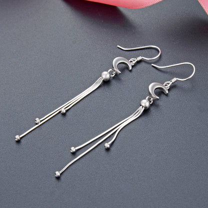 925 Sterling Silver Elegant Hoop Earrings - 2.7g Classic Office Lady Style for Professional Women