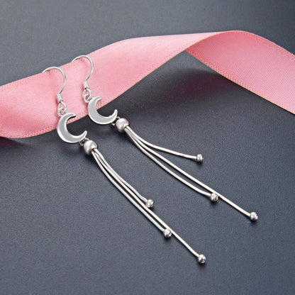 925 Sterling Silver Elegant Hoop Earrings - 2.7g Classic Office Lady Style for Professional Women