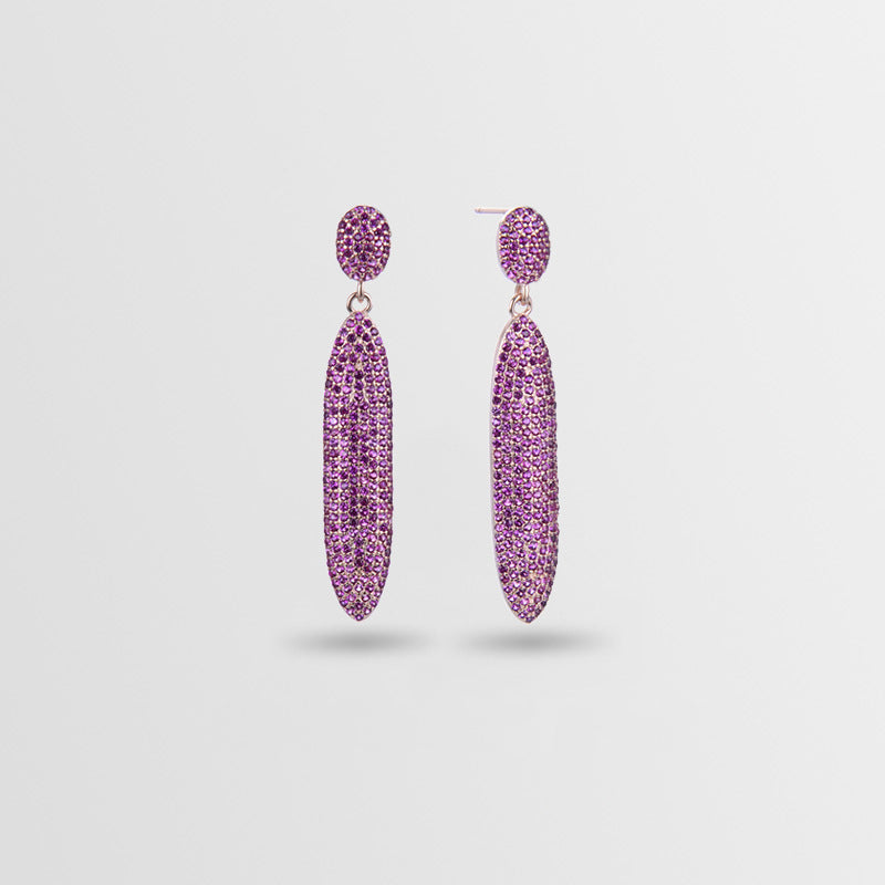 925 Sterling Silver Geometric Drop Earrings - Korean Style Minimalist Dangle Earrings for Women