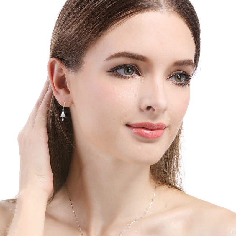 925 Sterling Silver Hoop Earrings - 2.5g Natural Style Everyday Earrings for Women, Office to Casual Wear