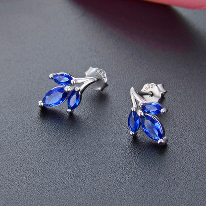 925 Sterling Silver Plated Korean Style Stud Earrings - 1.1g Minimalist Earrings with Plastic Backs