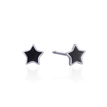 925 Sterling Silver Polished Cactus Stud Earrings - 0.5g Minimalist Plant Motif Earrings with Plastic Backs