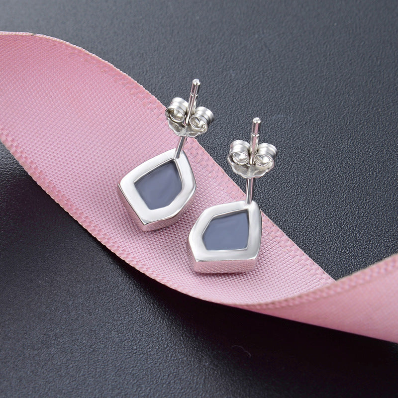 925 Sterling Silver Polished Fortune Toad Stud Earrings - 1.2g Professional Chinese Style Earrings with Plastic Backs