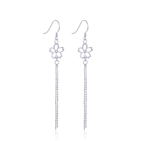 925 Sterling Silver Hexagon Hook Earrings - 2.8g Sweet Geometric Earrings for Women