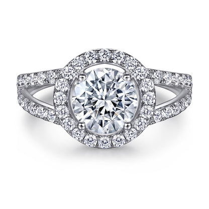 925 Sterling Silver Vintage Ring Set – Classic Two-Piece Wedding Band Collection