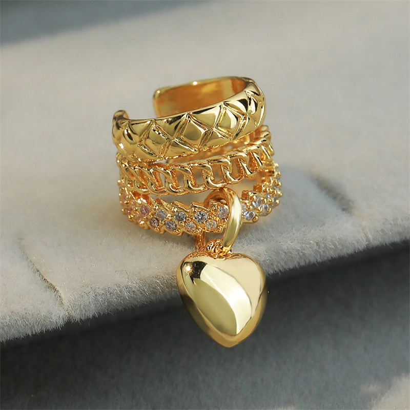 Adjustable Geometric Gold Plated Ear Cuffs - Versatile No-Piercing Hoop Earrings for Women