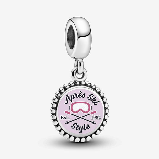 Sterling Silver Ski Charm