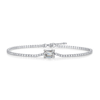 Aurora Geometric Silver Bracelet for Women 925 Sterling Silver Perfect Travel Souvenir