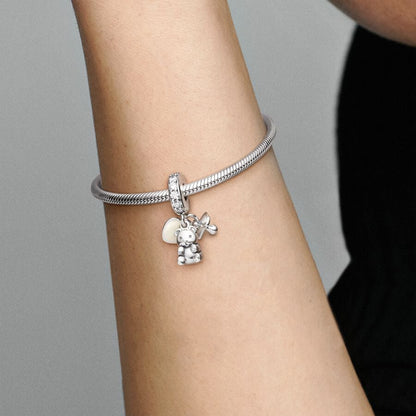 Baby Teddy Bear Dangle Charm