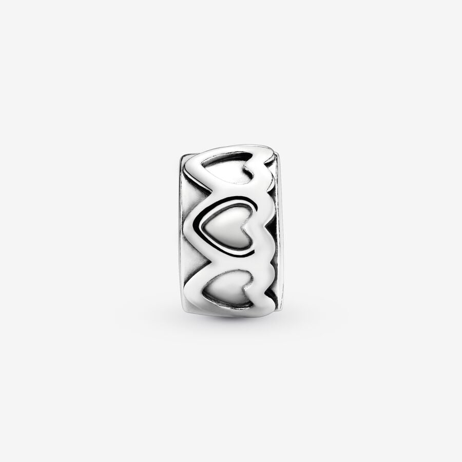 Band of Hearts Clip Charm