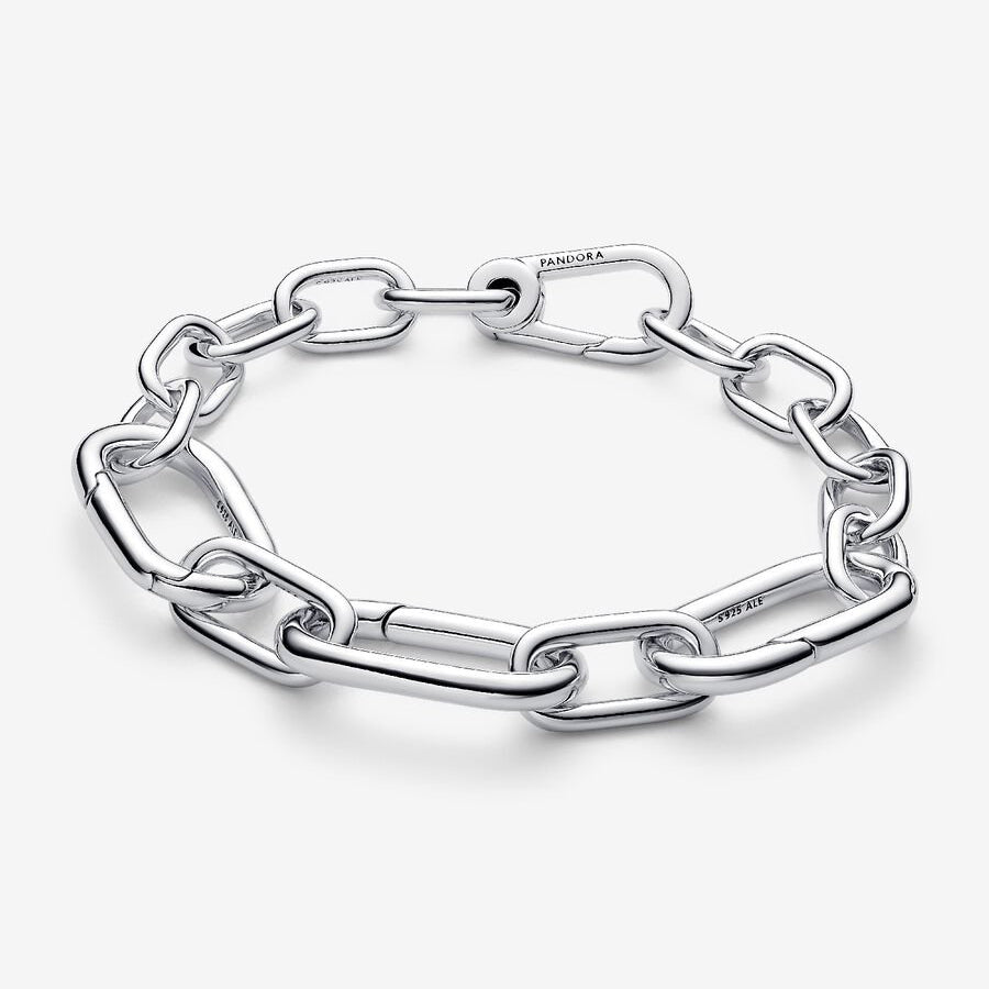Sterling Silver Bold Link Bracelet