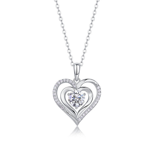 Chic Heart Pendant Necklace for Stylish Women