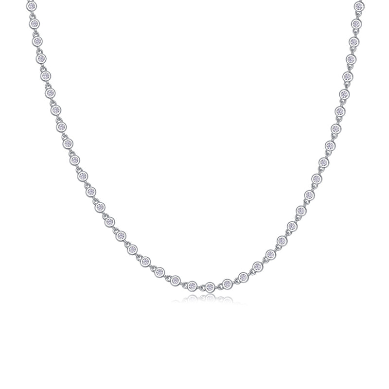 Chic Silver Pendant Necklace for Fashionable Women