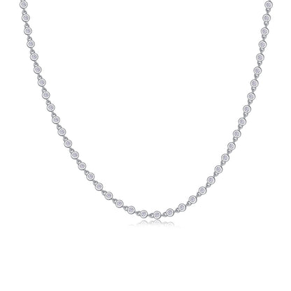 Chic Silver Pendant Necklace for Fashionable Women