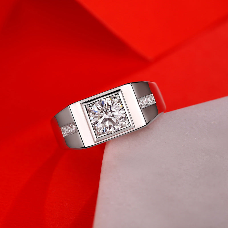 Chic Square Band with Sparkling Stone