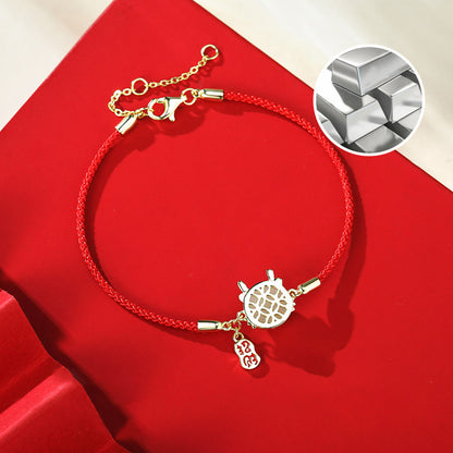 Chinese Red Thread Bracelet Traditional Lucky Charm